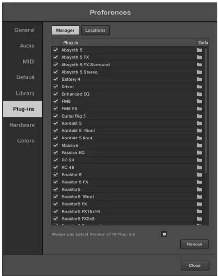 NATIVE INSTRUMENTS Maschine Jam - Volet Manager - 2