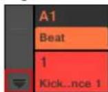 NATIVE INSTRUMENTS Maschine Jam - Configurer les sorties auxiliaires pour les Sounds et les Groups en Affichage Mix - 2