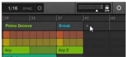 NATIVE INSTRUMENTS Maschine Jam - Créer une Section dans le logiciel - 1