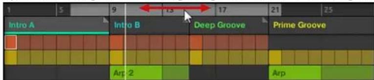NATIVE INSTRUMENTS Maschine Jam - Définir la Région de Bouclage dans le logiciel - 2