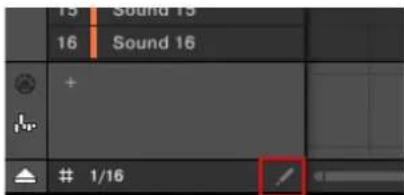 NATIVE INSTRUMENTS Maschine Jam - Sélectionner des Events/notes - 1