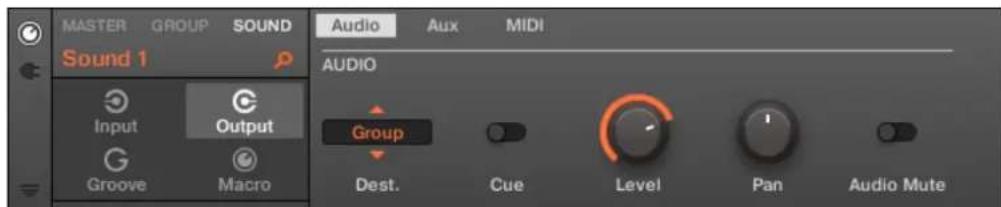 NATIVE INSTRUMENTS Maschine Jam - Configurer les sorties principales des Sounds et des Groups - 2