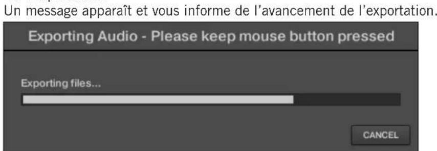 NATIVE INSTRUMENTS Maschine Jam - Exporter des fichiers audio depuis les Patterns - 2