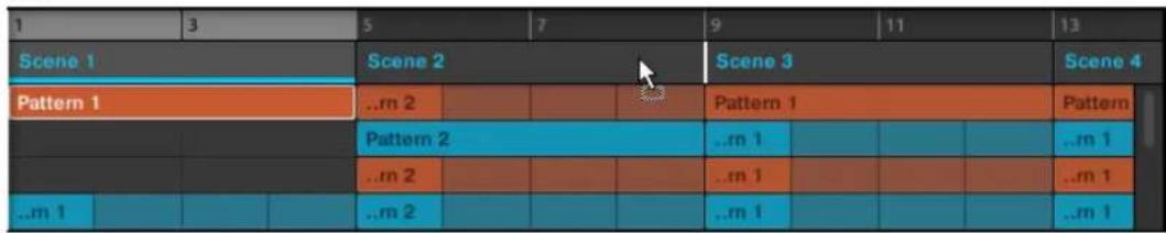 NATIVE INSTRUMENTS Maschine Jam - Réorganiser les Sections - 2