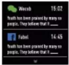 Sunstech FITLIFE - Opération sur l'interface d'accueil - 1