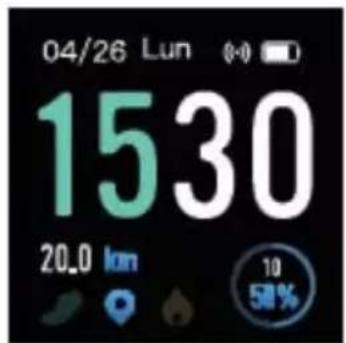 Sunstech FITLIFE - Regarder les données du cadran(cadran tacite) - 3