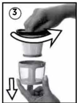 BISSELL Pet Hair Eraser 1987N - Obsluha - 8
