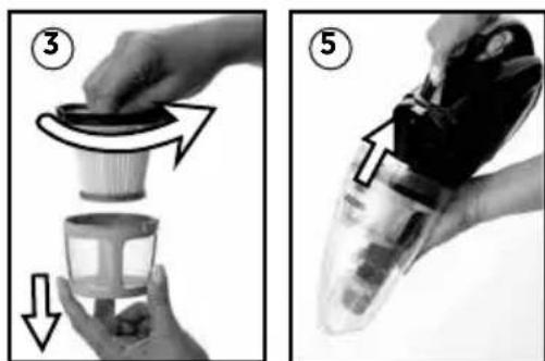 BISSELL Pet Hair Eraser 1987N - Operações - 9