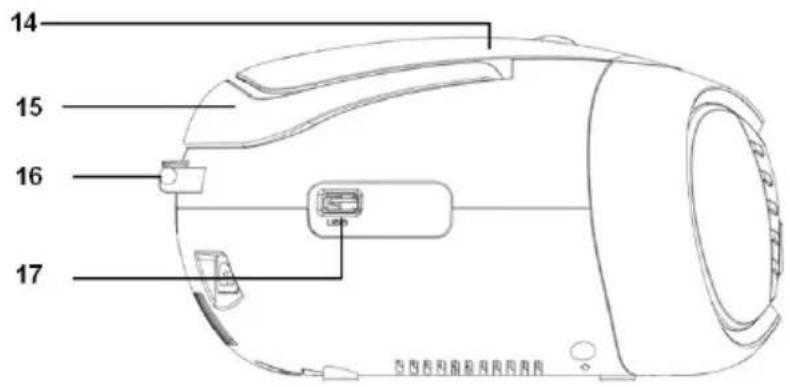 BIGBEN INTERACTIVE CD 58 NMP 3 USB - Alimentação a pilhas - 2