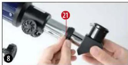 BRESSER 70900 NG - Montaggio dell'oculare - 1