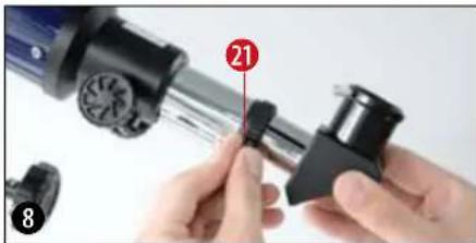 BRESSER 70900 NG - Montarea ocularului - 1