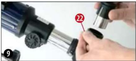 BRESSER 70900 NG - Instalar a ocular - 6