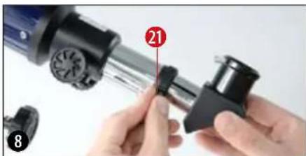 BRESSER 70900 NG - Instalar a ocular - 1