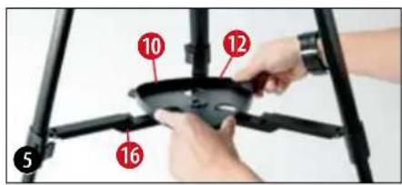 BRESSER 70900 NG - Montaggio del portaccessori - 1