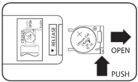 Sunstech STBTK150 - INSÉRER LES PILES (TÉLÉCOMMANDE) - 1