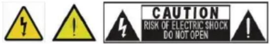 Sunstech STBTK150 - Risque de décharge électrique - 1