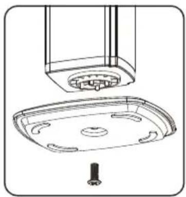 Sunstech STBTK150 - INSTALLING THE BASE TO THE TOWER - 1