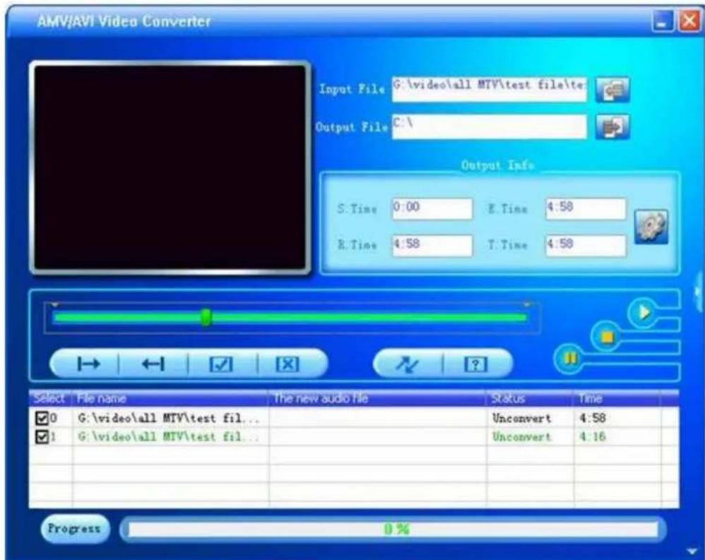 Sunstech Ibiza - Usar o Conversor AMV - 3