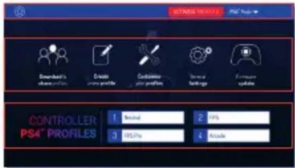 Nacon Revolution Pro 2 - After installing the PC / Mac companion app you will be able to do the following: - 4