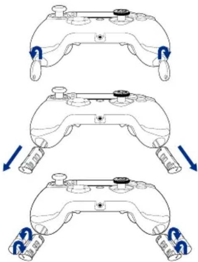 Nacon Revolution Pro 2 - Pour modifier le poids de la manette, vous devez : - 1
