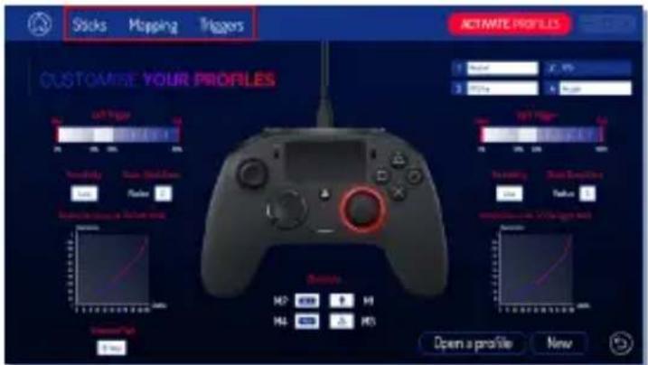 Nacon Revolution Pro 2 - 5/ Aplicação complementar para PC/Mac\* - 1