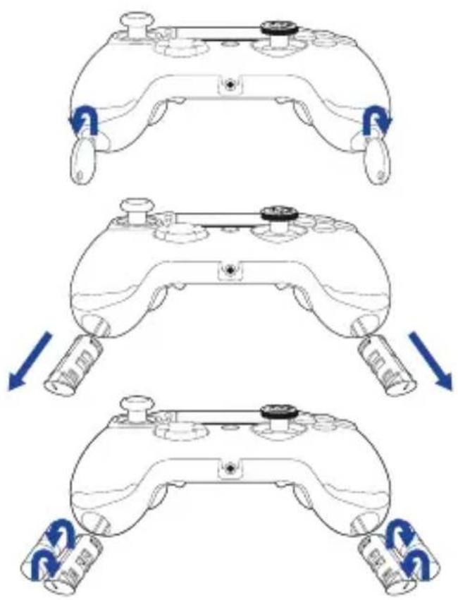 Nacon Revolution Pro 2 - Doe het volgende om het gewicht van je controller te wijzigen: - 1