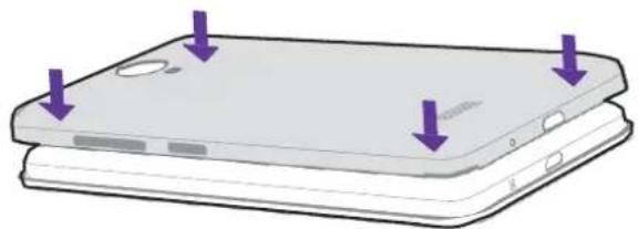 NEFFOS Y50 - Insérez les cartes micro-SIM et la carte microSD (optionnel) - 3