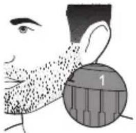 PHILIPS Series 3000 QT4018 - Corte con la posicion "aspecto de barba de dos días" - 1