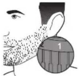 PHILIPS Series 3000 QT4018 - Aparar com a regulação exclusiva "barba de这只是 dias" - 1