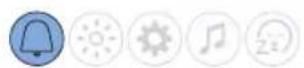 PHILIPS Somneo Sleep & WakeUp Light HF3650 - Definir os perfis de despertar - 1