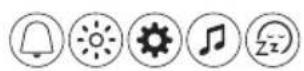 PHILIPS Somneo Sleep & WakeUp Light HF3650 - Navigeren in het menu - 1