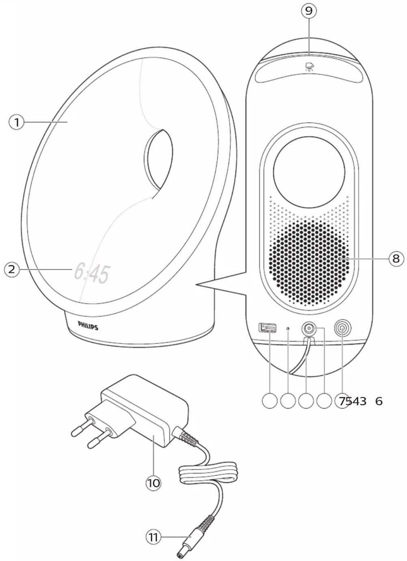 PHILIPS Somneo HF3651 - 1