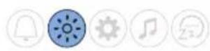 PHILIPS HF3653 - Verwendung des Sleep & Wake-up Lights als Nachtischlampe - 1