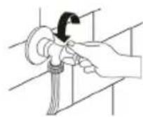 TELEFUNKEN TEL1496LSDD - Branchement de l'alimentation d'eau - 3