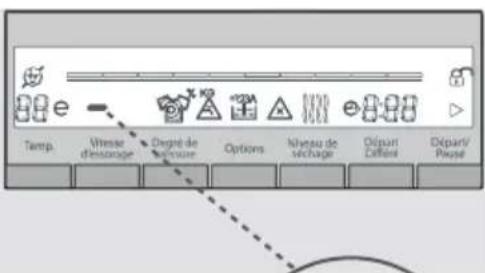 TELEFUNKEN TEL1496LSDD - 2- Sélection de la vitesse d'essorage - 2