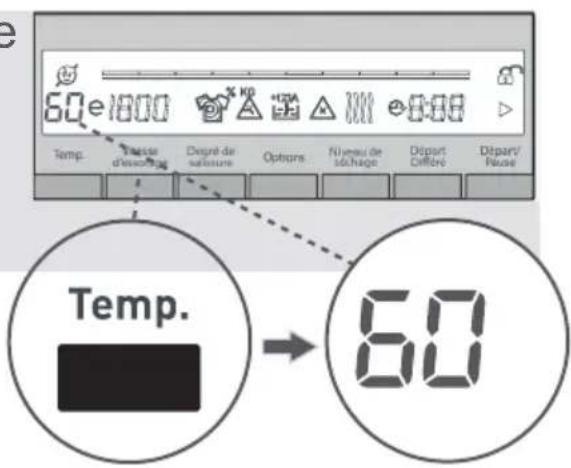 TELEFUNKEN TEL1496LSDD - 1- Sélection de la température - 1