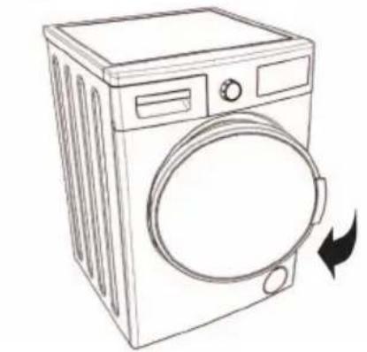 TELEFUNKEN TEL1496LSDD - Chargement du linge dans le lave linge - 1