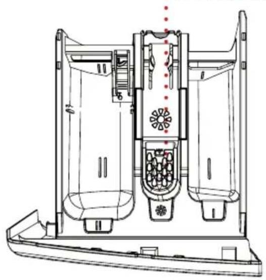 TELEFUNKEN TEL1496LSDD - Compartment lessive pour le lavage principal : - 1