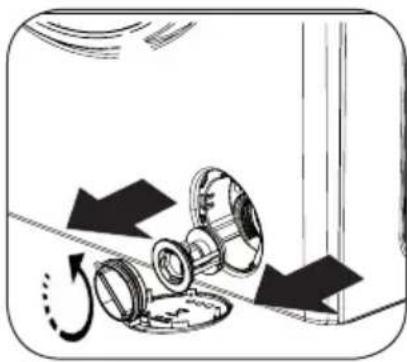 TELEFUNKEN TEL1496LSDD - Entretien et nettoyage du filtr de la pompe - 5