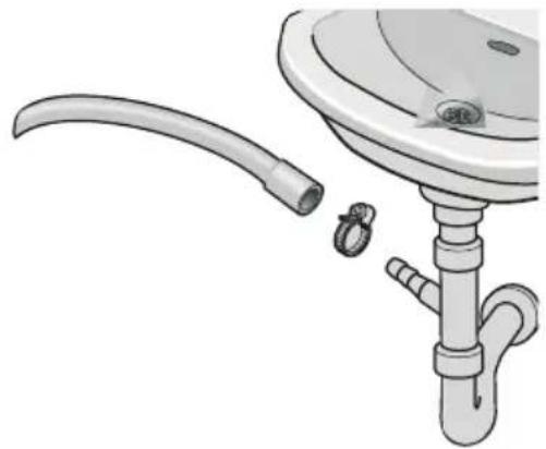 TELEFUNKEN TEL1496LSDD - Branchement de la vidange - 2