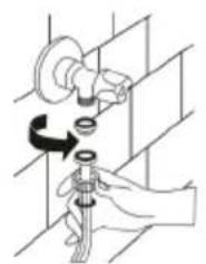 CONTINENTAL EDISON CELLS75DDS - Branchement de l'alimentation d'eau - 2