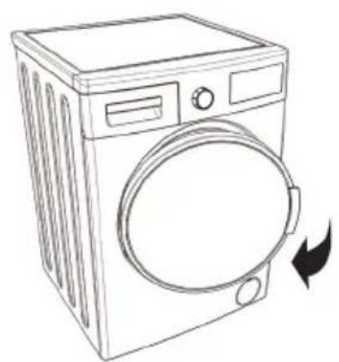 CONTINENTAL EDISON CELLS75DDB - Chargement du linge dans le lave linge - 1