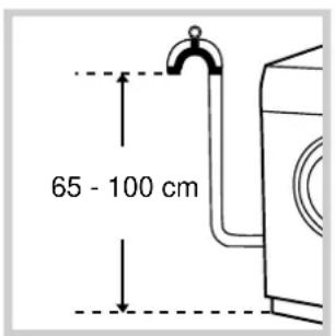 Ariston Thermo AML 125 - Raccordement du tuyau de vidange - 1