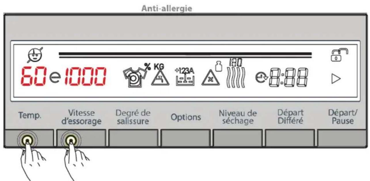 BELLAVITA LFS 1496 BNVT BE - Sélection des programmes - 2