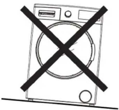 BELLAVITA LFS 1496 BNVT BE - Mise en place du lave linge et réglage des pieds - 5