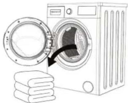 BELLAVITA LFS 1496 BNVT BE - Chargement du linge dans le lave linge - 2