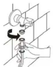 BELLAVITA LFS 1496 BNVT BE - Branchement de l'alimentation d'eau - 3