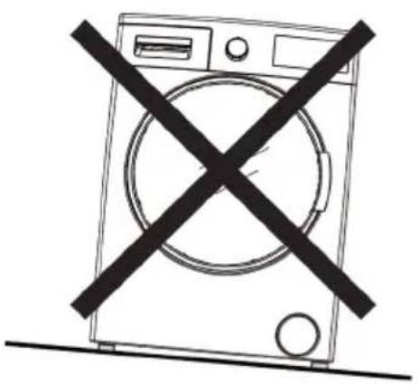 BELLAVITA LFS 1275 BBN VT - Mise en place du lave linge et réglage des pieds - 5