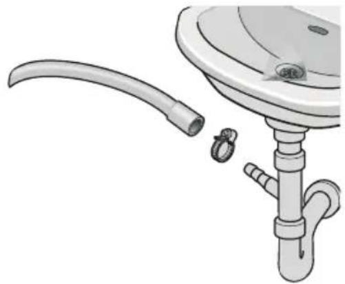 BELLAVITA LFS 1275 BBN VT - Branchement de la vidange - 2