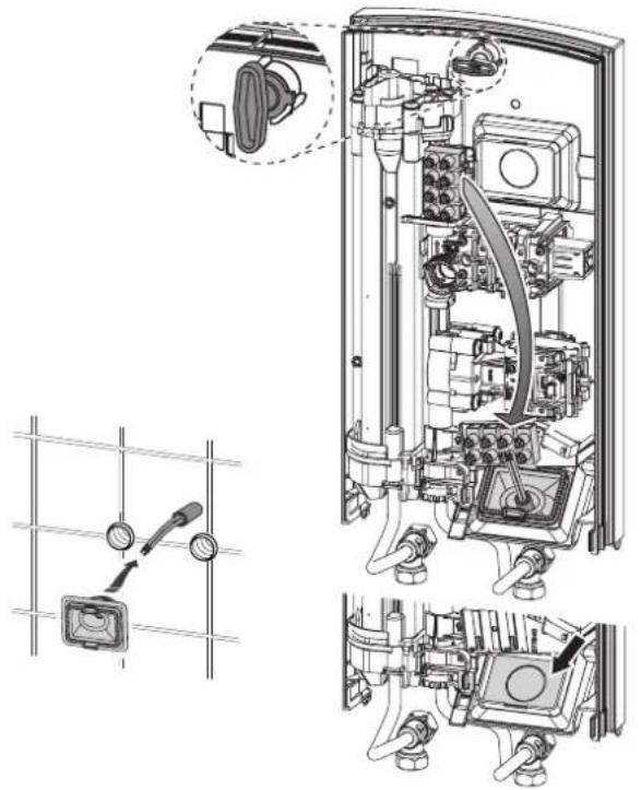 AEG DDLT PinControl 24 - 3neKtpoNODJIIOueHHe HIXHHe, cKpbITa npOBoka - 1